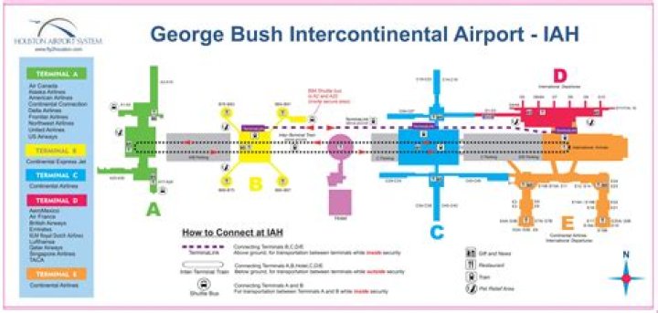 A Comprehensive Guide to IAH Airport Layout: Your Key to Seamless Travel